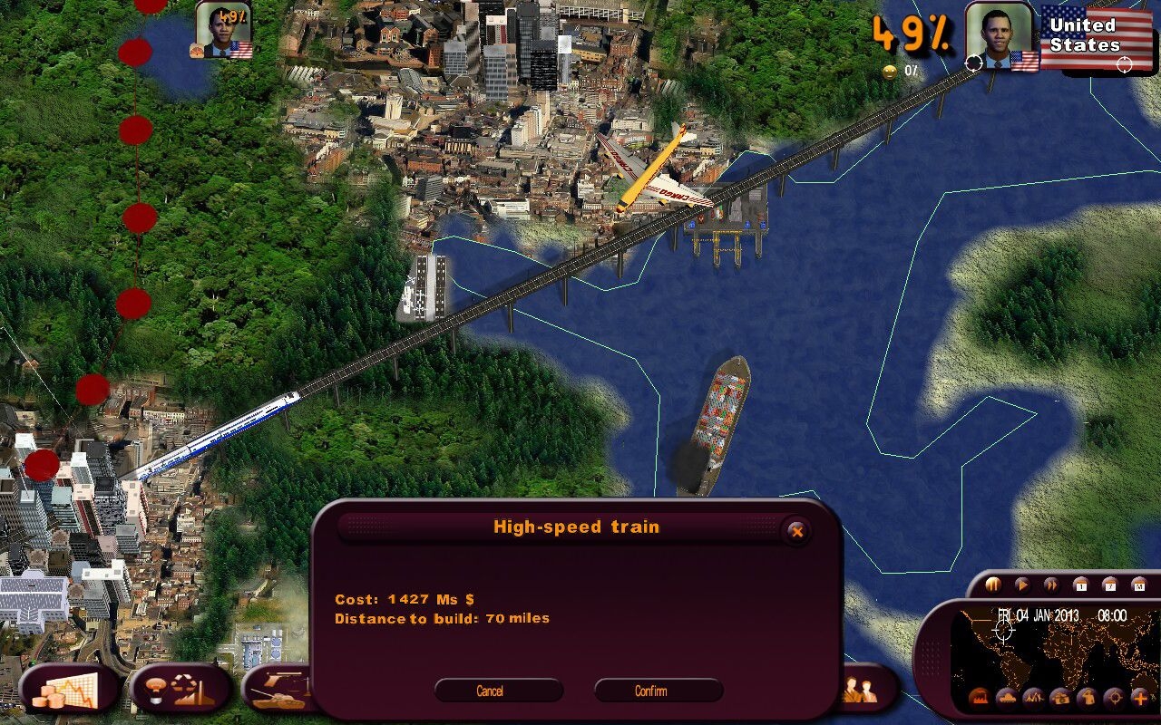 Скриншот из игры Masters of the World - Geopolitical Simulator 3 под номером 8