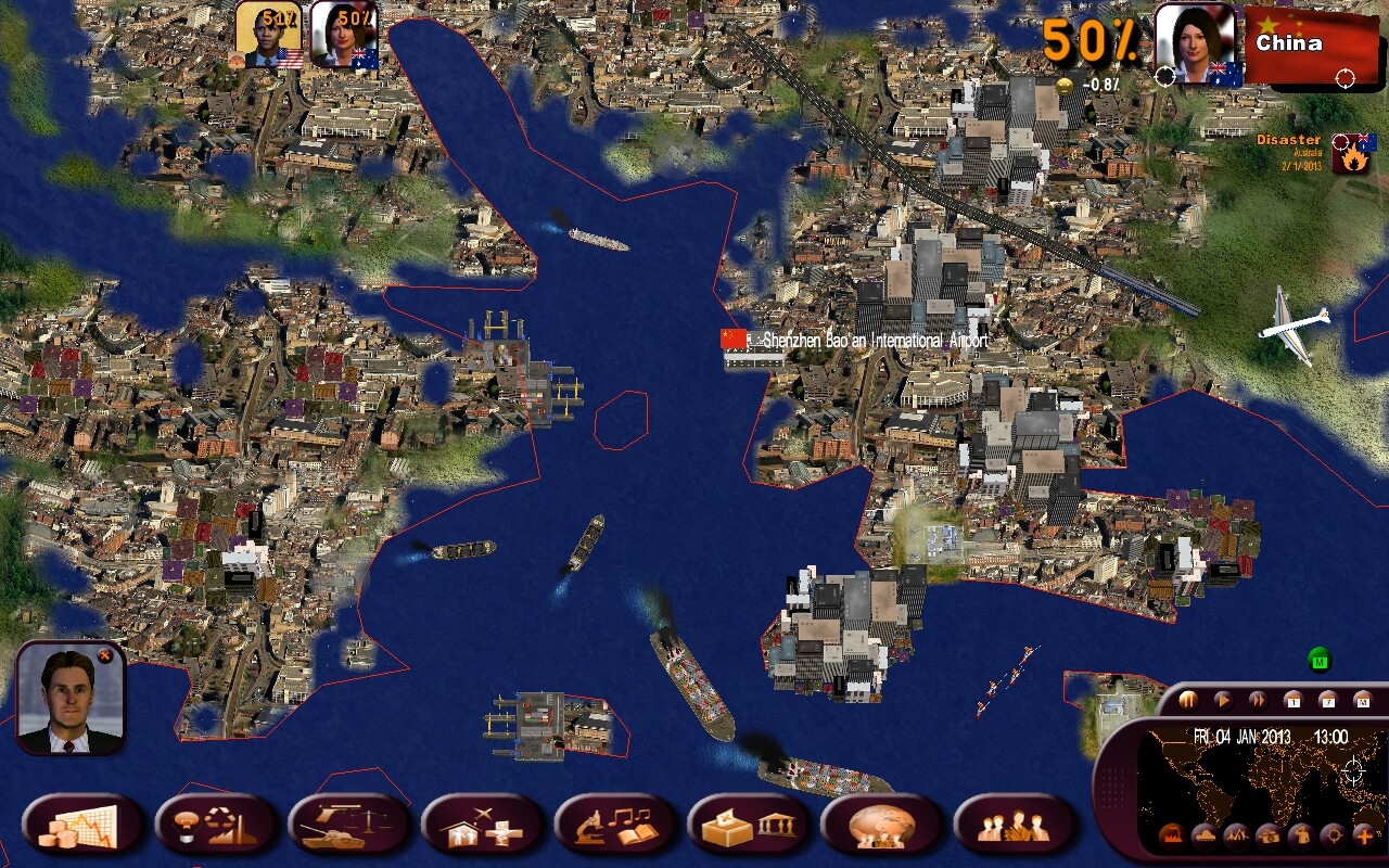 Скриншот из игры Masters of the World - Geopolitical Simulator 3 под номером 9