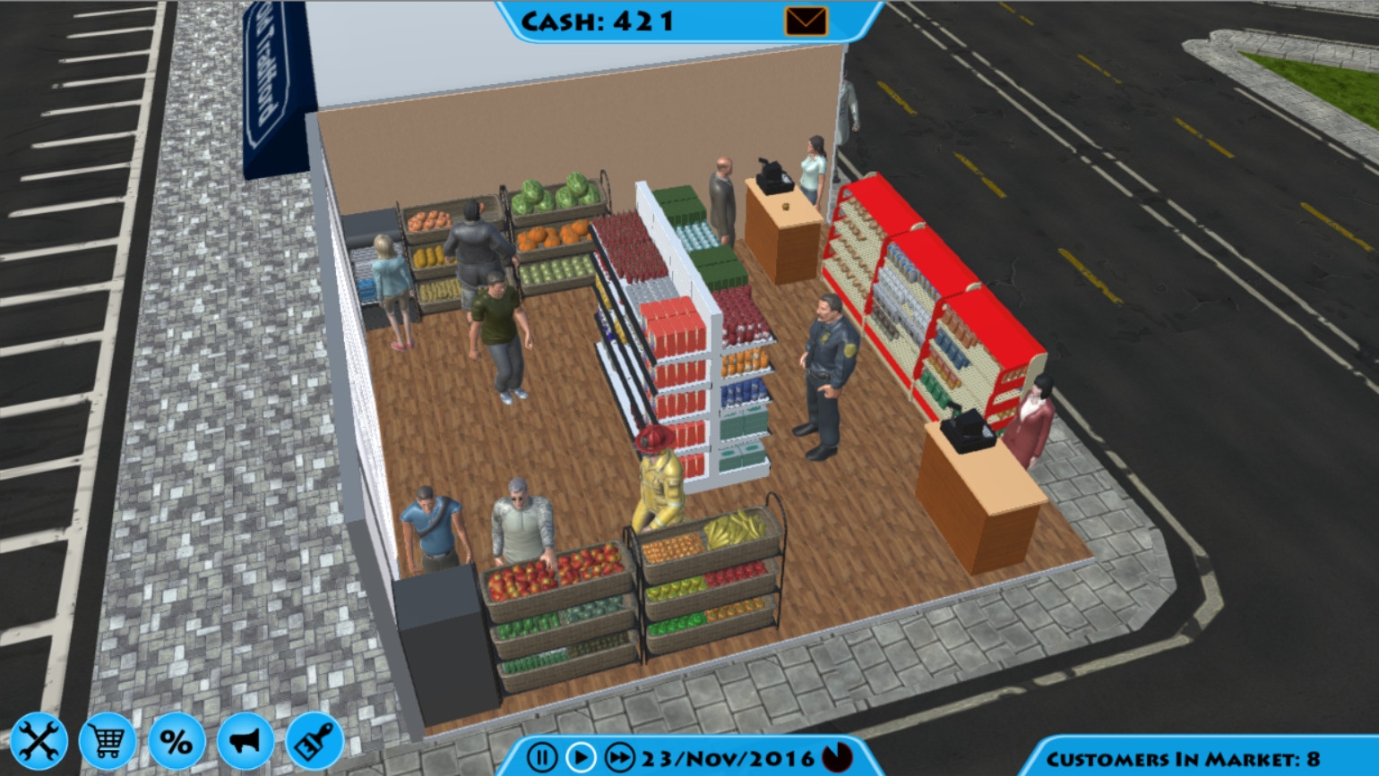 Скриншот из игры Market Tycoon под номером 11