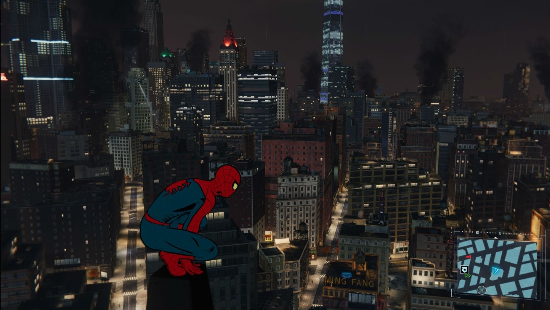 Скриншот из игры Marvel