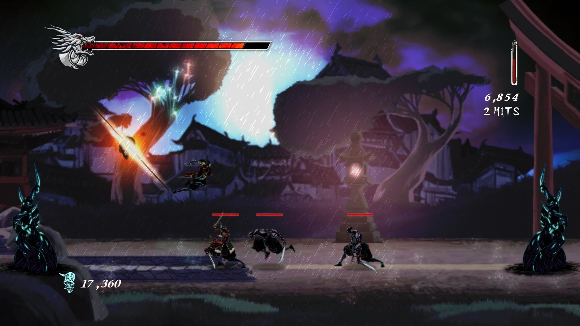 Скриншот из игры Onikira - Demon Killer под номером 2