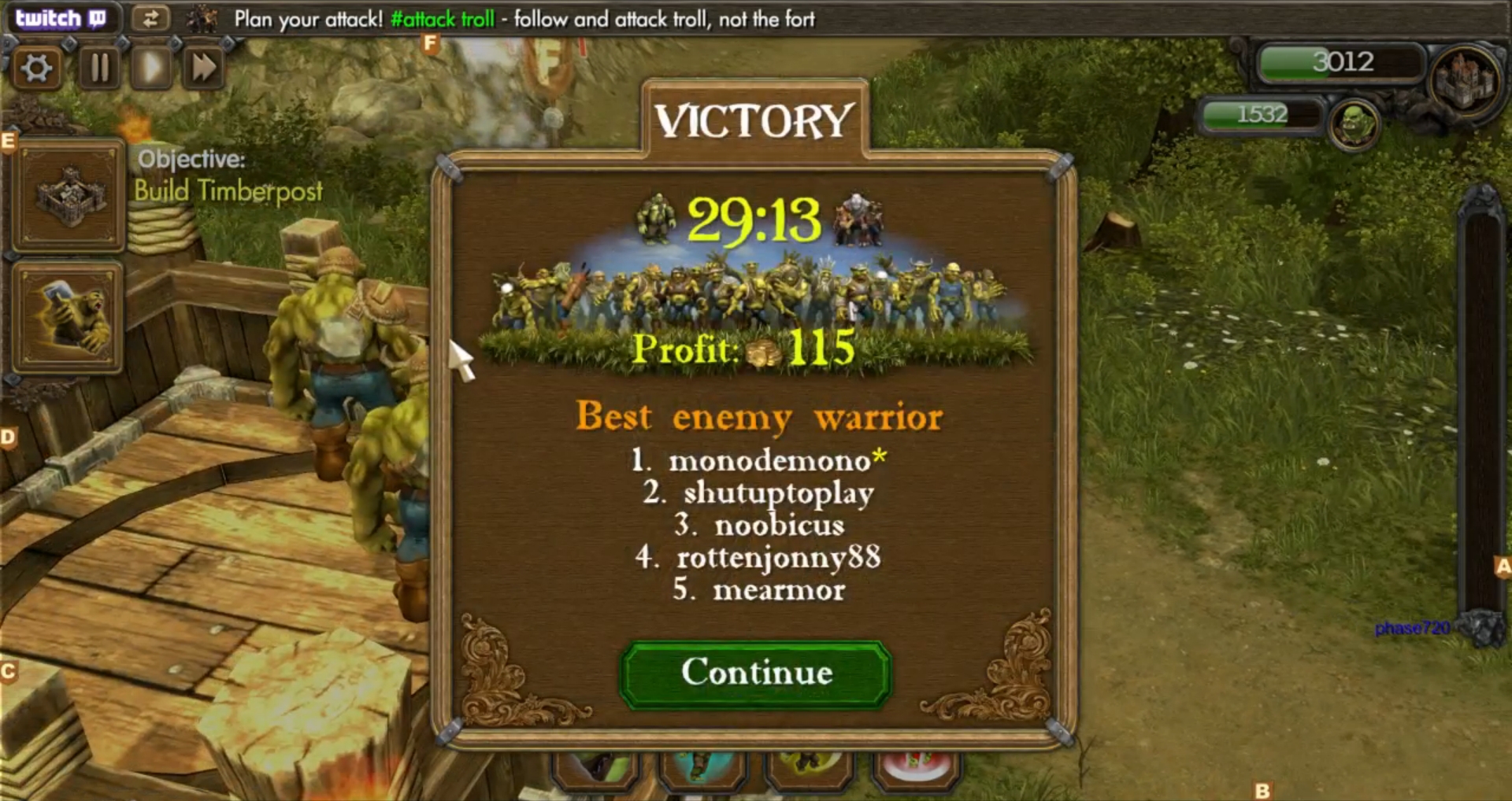 Скриншот из игры One Troll Army под номером 8