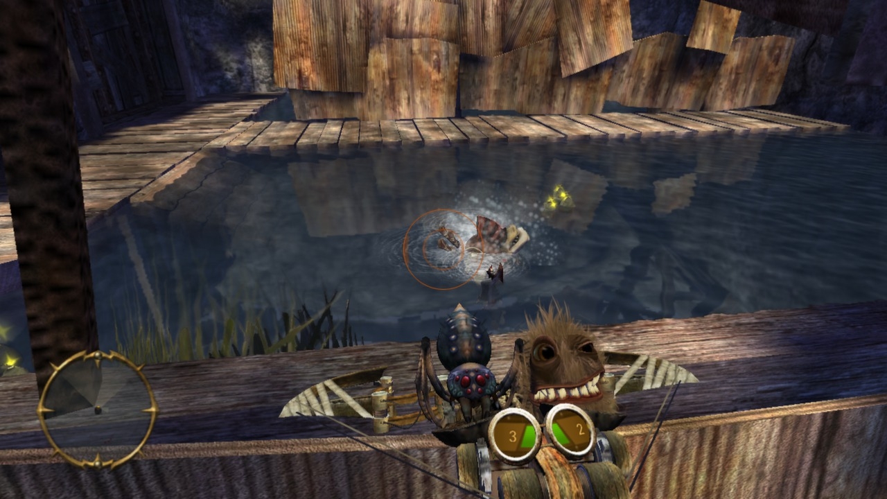 Скриншот из игры Oddworld: Stranger