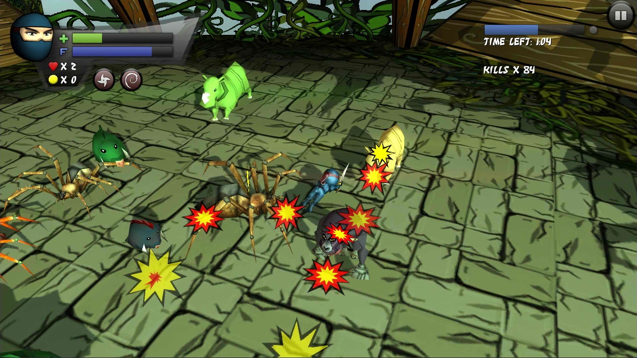 Скриншот из игры Ninja Guy под номером 3