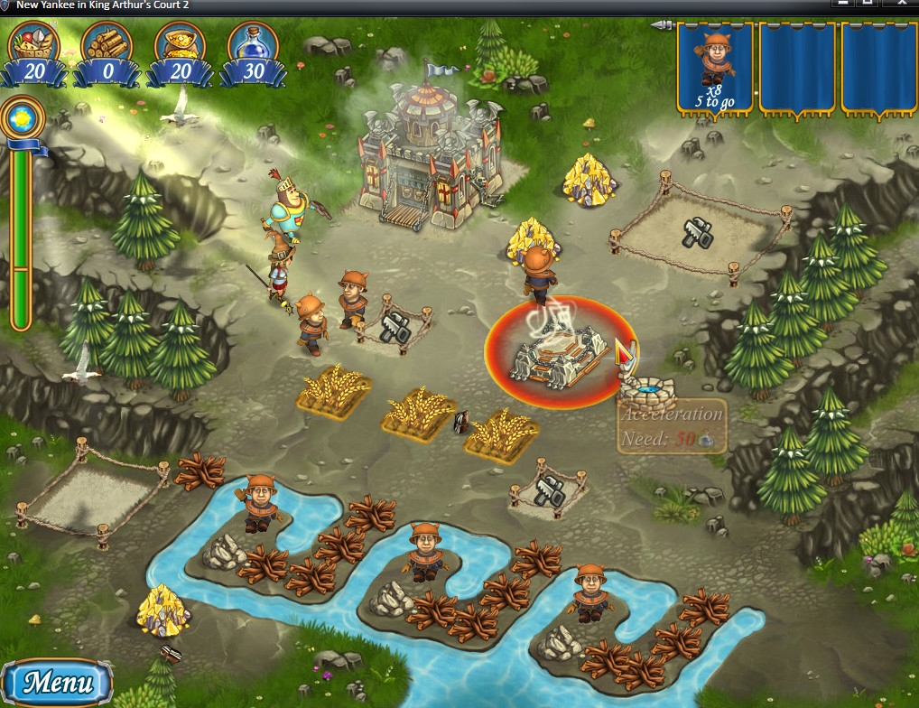 Скриншот из игры New Yankee in King Arthur