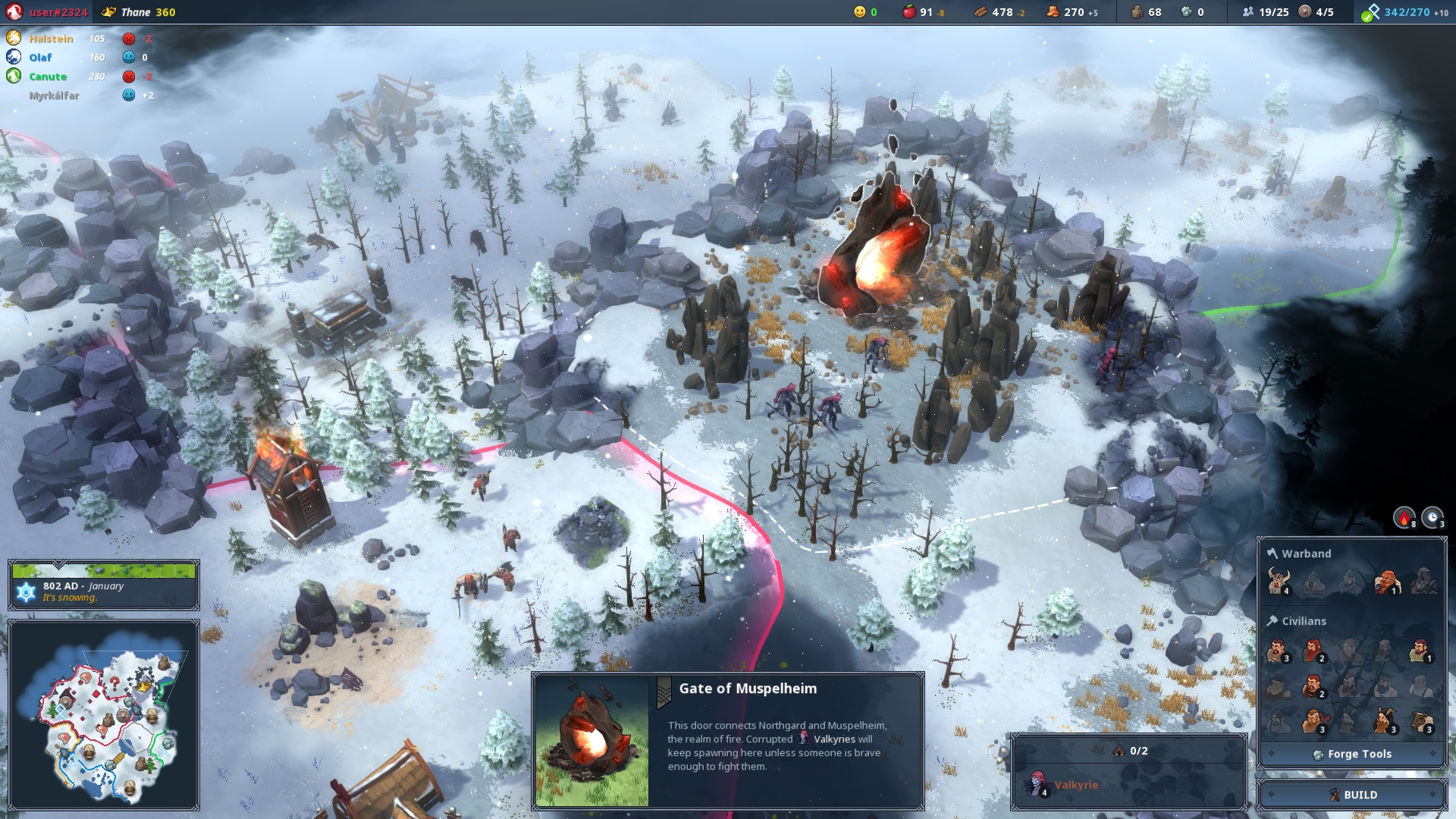 Скриншот из игры Northgard под номером 6