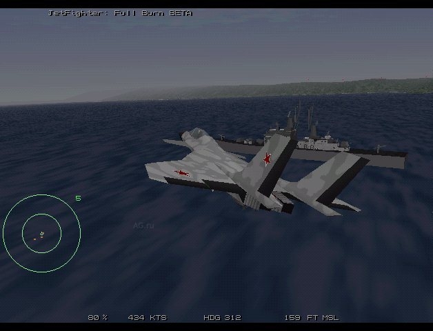 Скриншот из игры JetFighter: Full Burn под номером 1