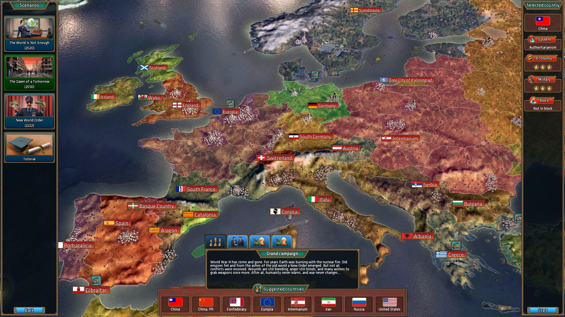 Скриншот из игры Realpolitiks под номером 3