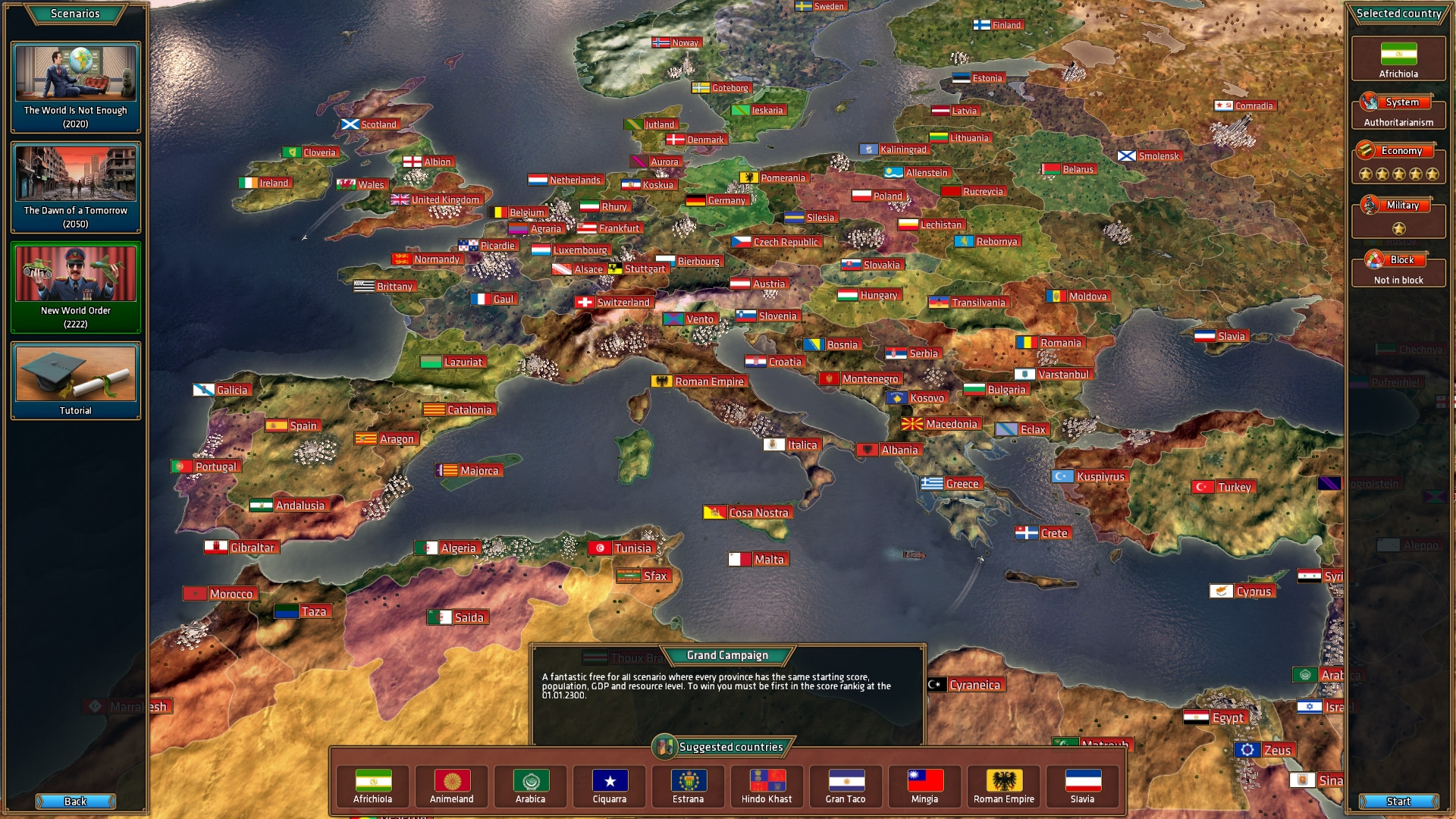 Скриншот из игры Realpolitiks под номером 7