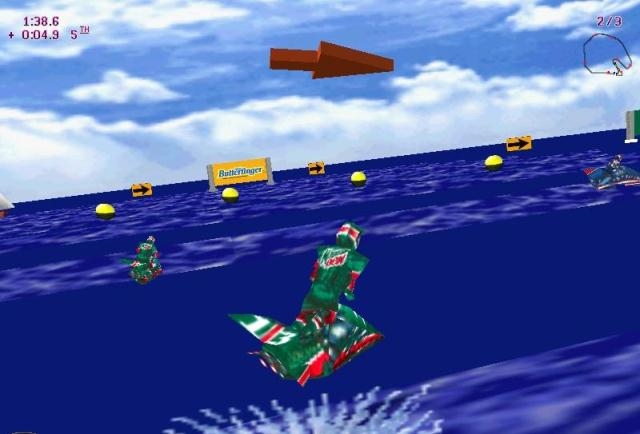 Скриншот из игры JetMoto под номером 12