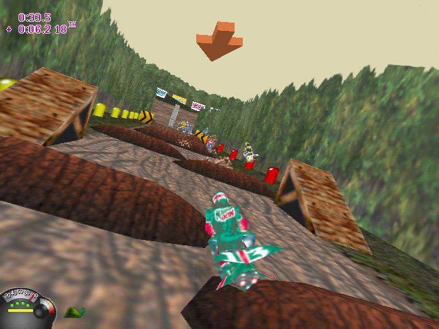Скриншот из игры JetMoto под номером 16