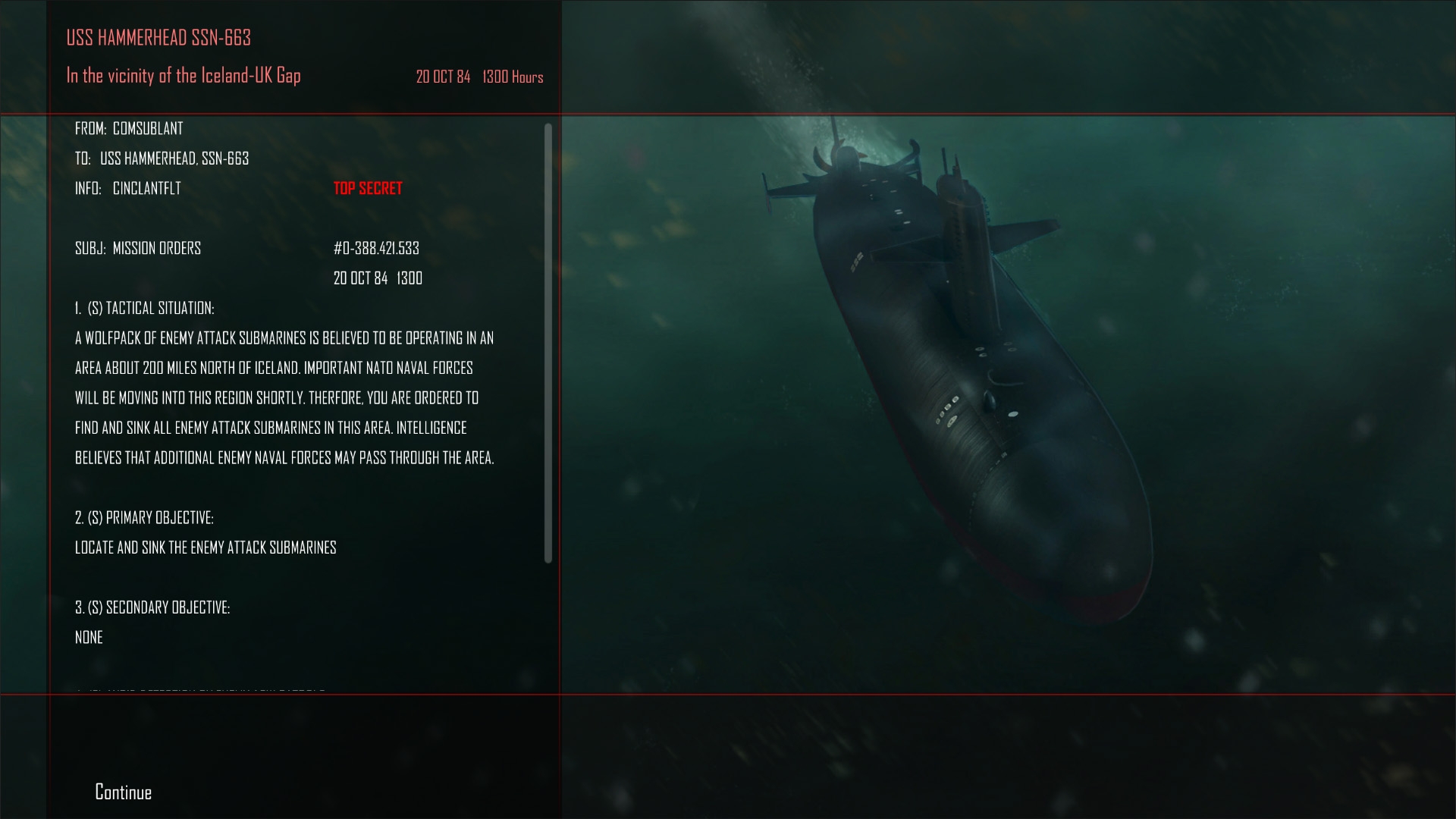 Скриншот из игры Cold Waters под номером 8