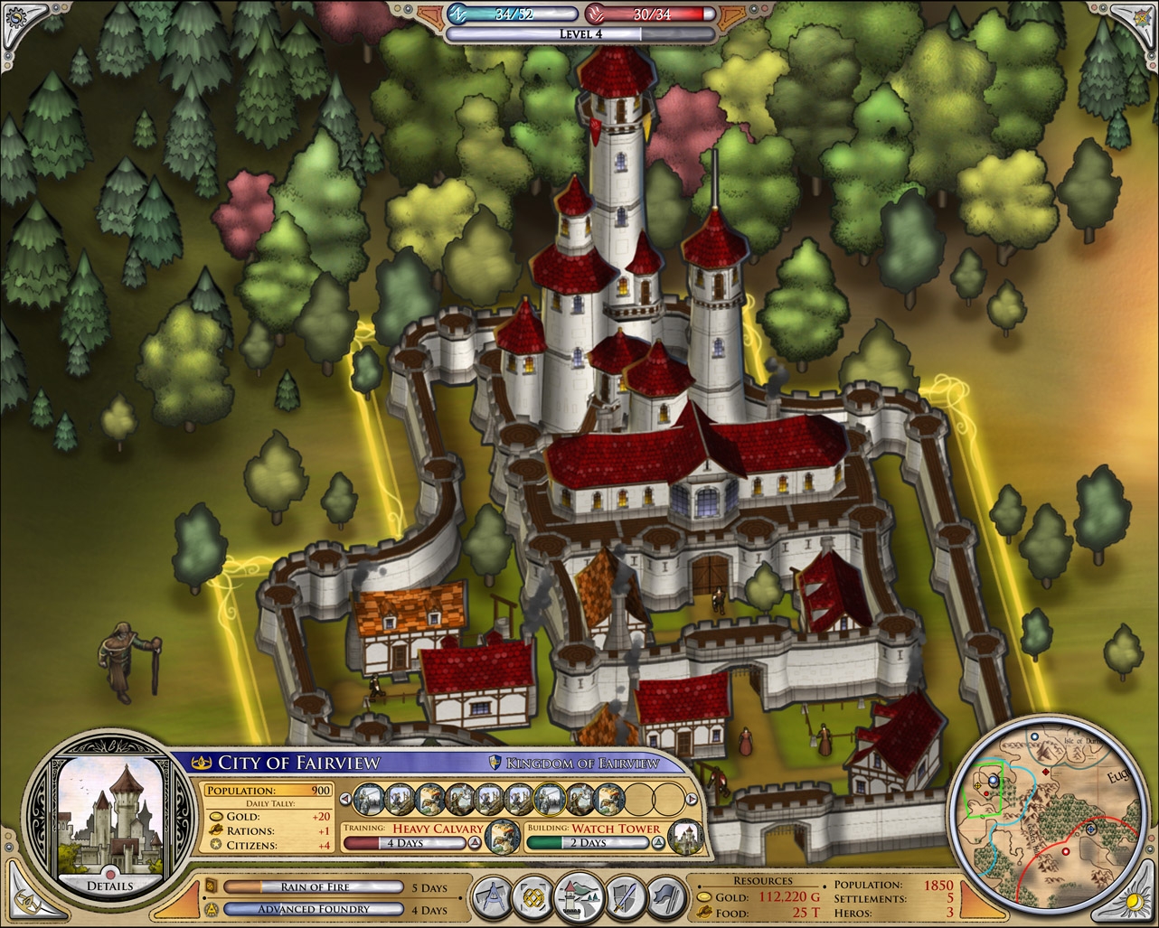 Скриншот из игры Elemental: War of Magic под номером 3