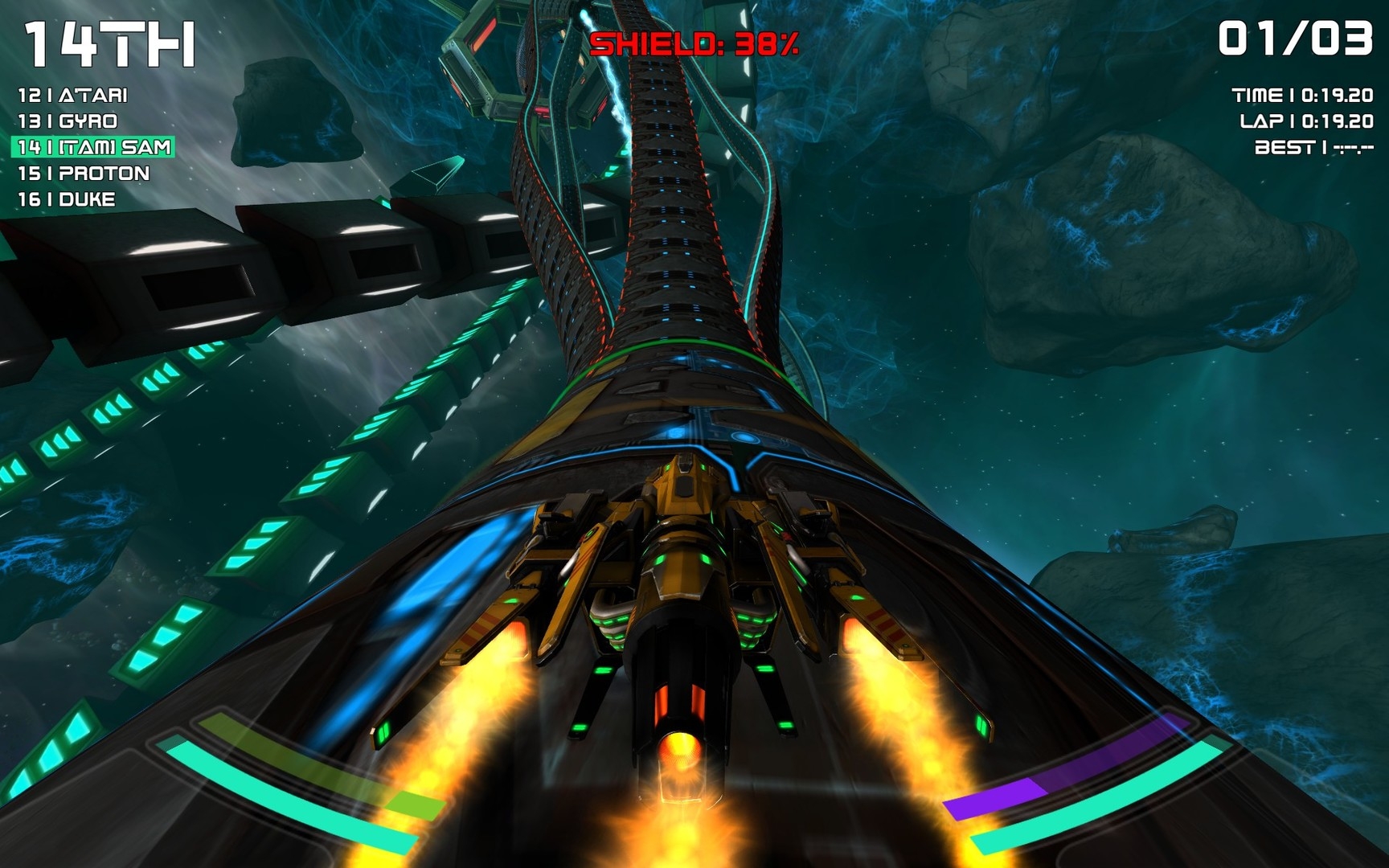 Скриншот из игры Radial-G: Racing Revolved под номером 2