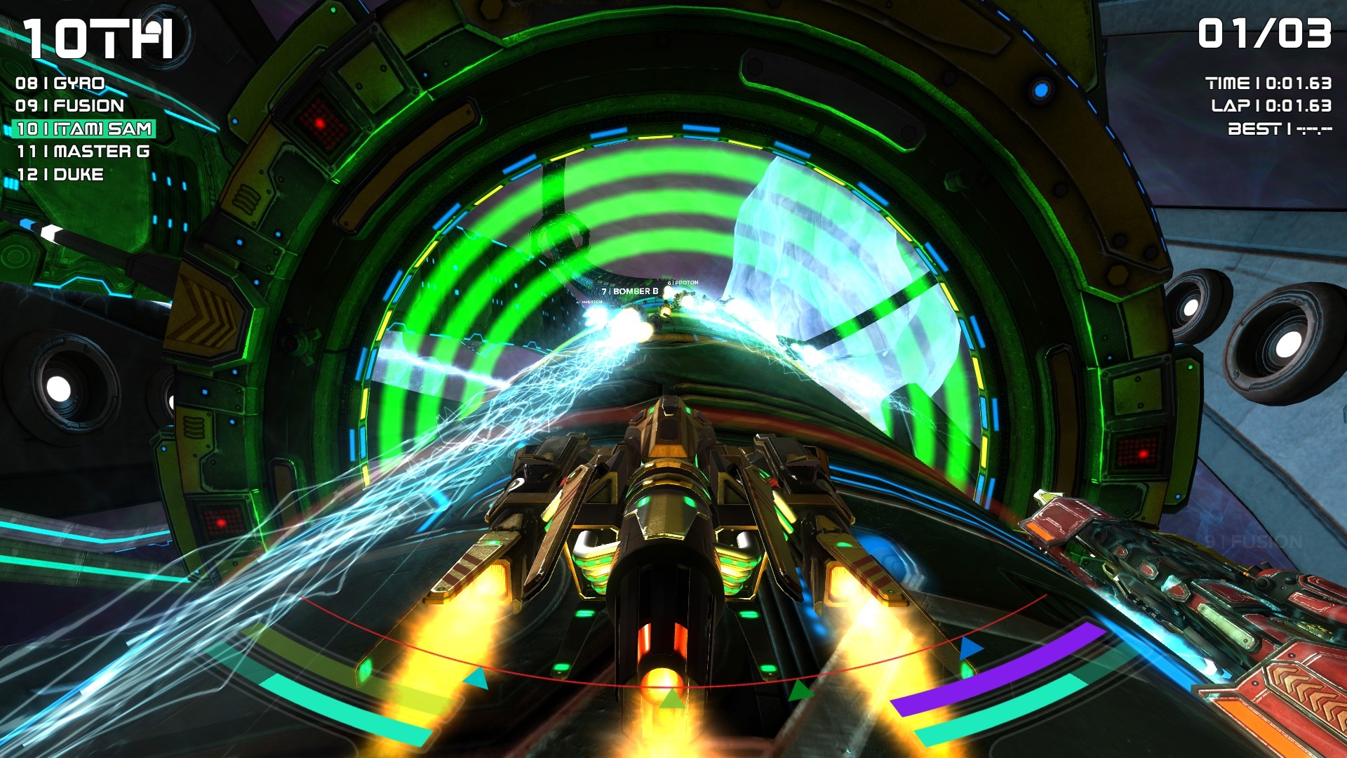 Скриншот из игры Radial-G: Racing Revolved под номером 3