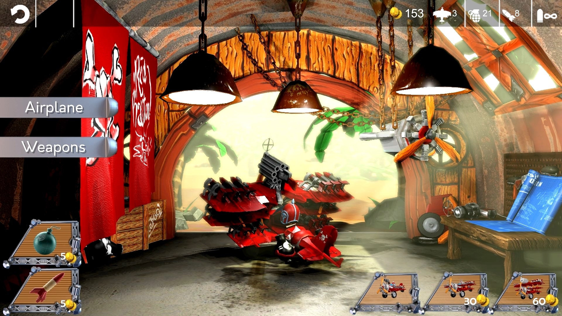 Скриншот из игры Red Barton and The Sky Pirates под номером 1