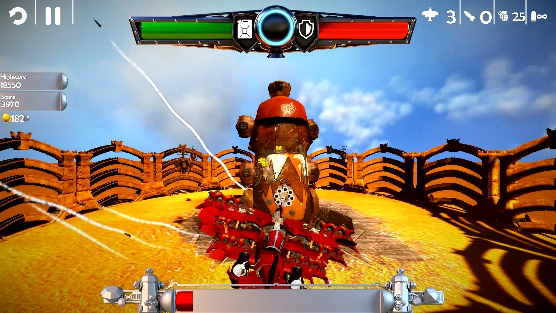 Скриншот из игры Red Barton and The Sky Pirates под номером 2