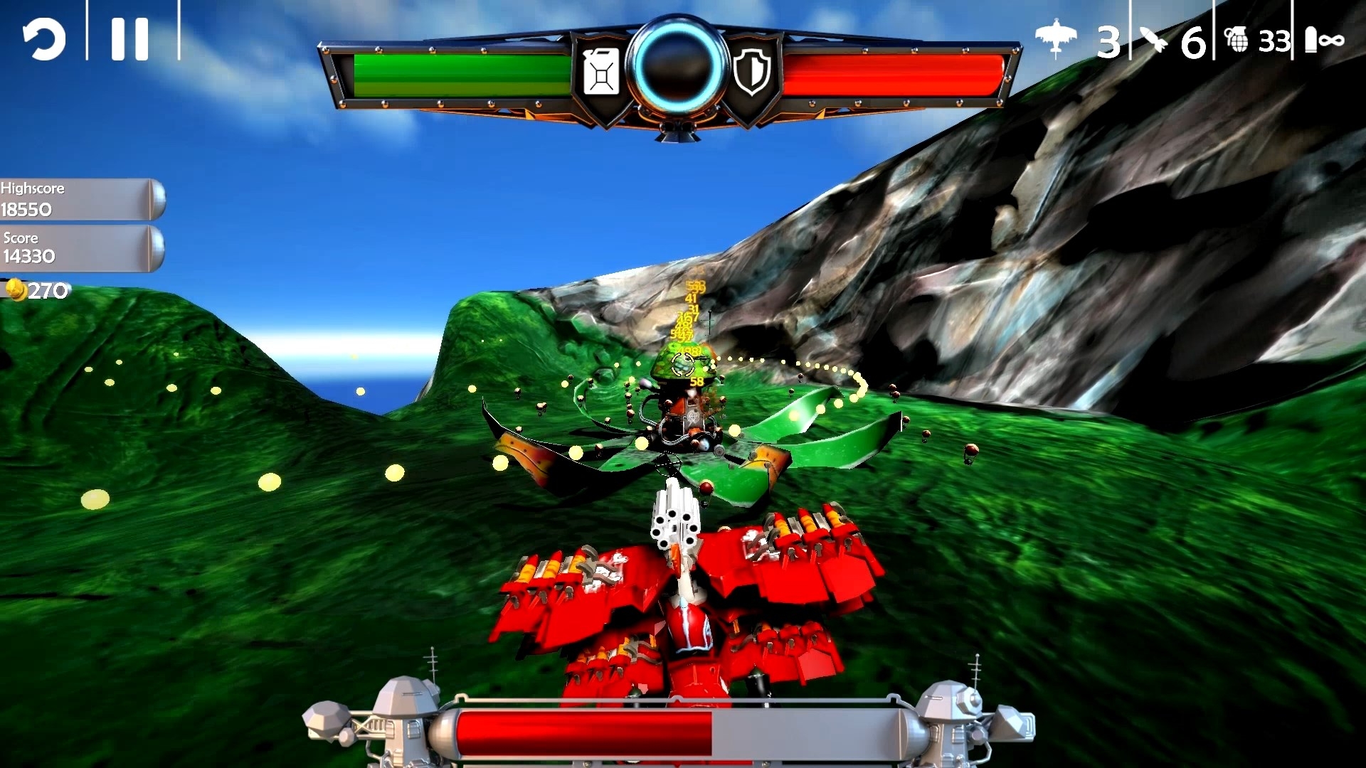 Скриншот из игры Red Barton and The Sky Pirates под номером 8