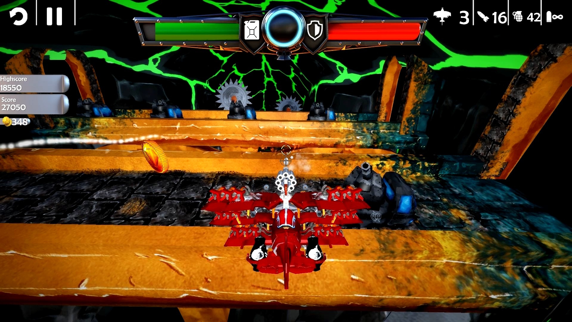 Скриншот из игры Red Barton and The Sky Pirates под номером 9