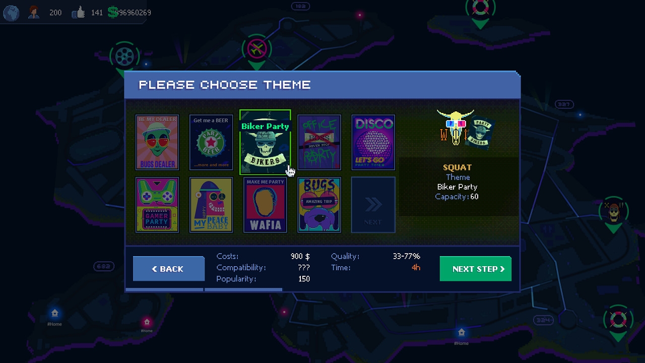 Скриншот из игры Party Hard Tycoon под номером 3