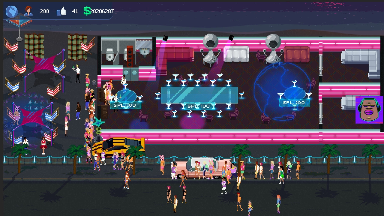 Скриншот из игры Party Hard Tycoon под номером 7