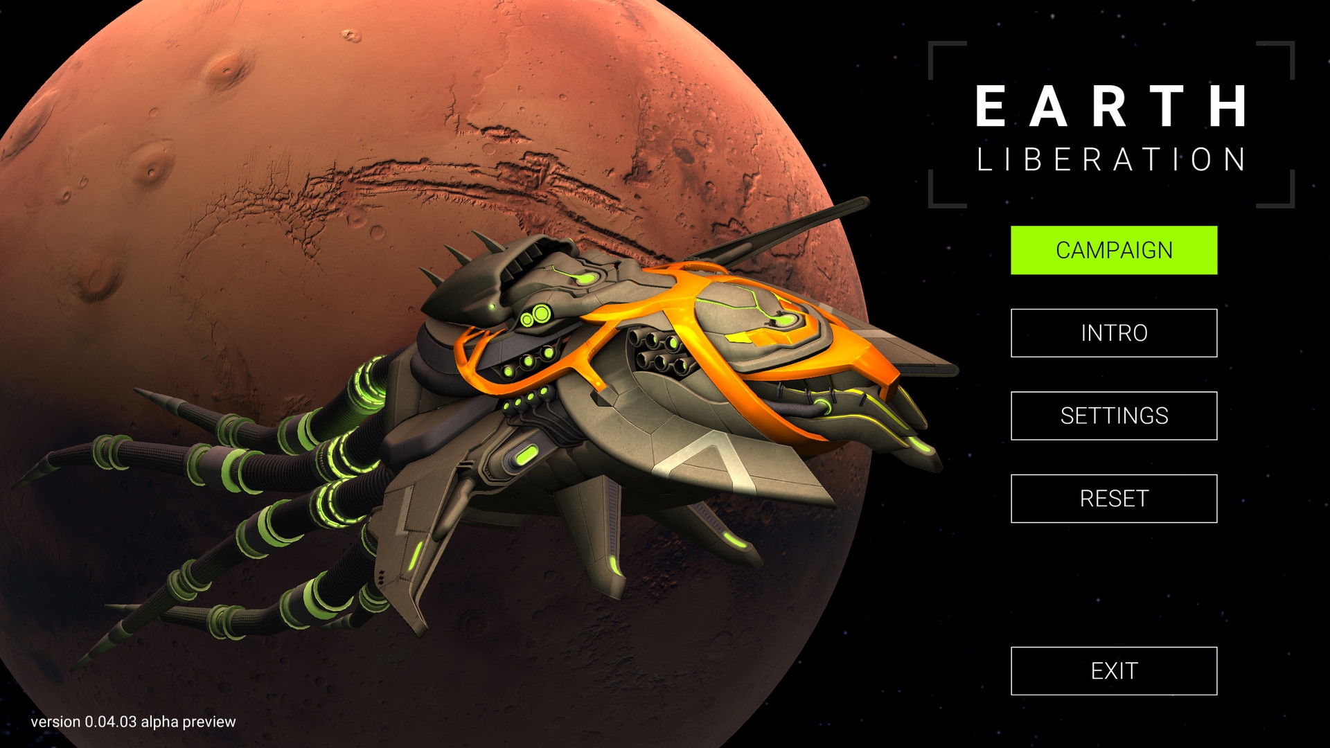 Скриншот из игры Earth Liberation под номером 8