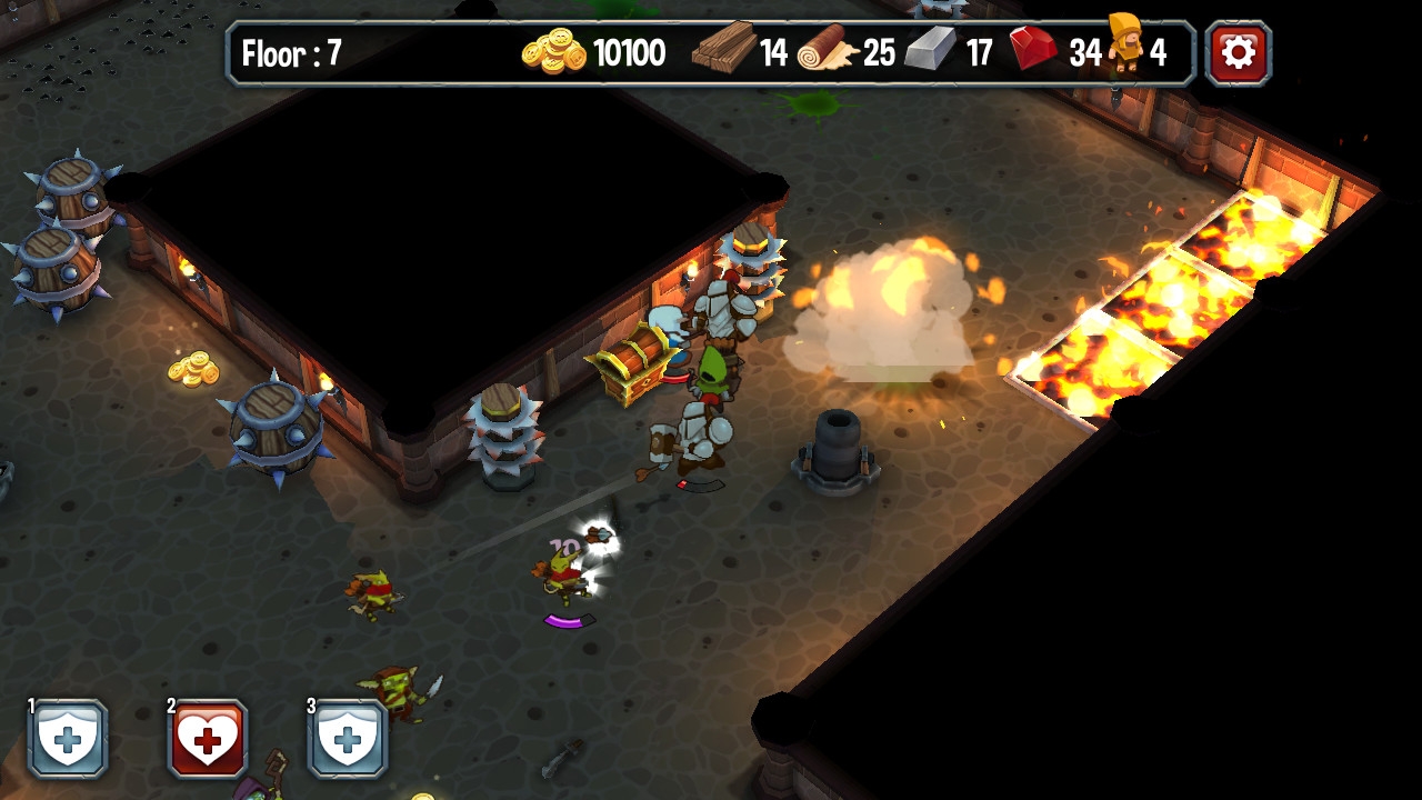 Скриншот из игры Super Dungeon Run под номером 18