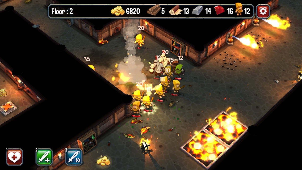 Скриншот из игры Super Dungeon Run под номером 19