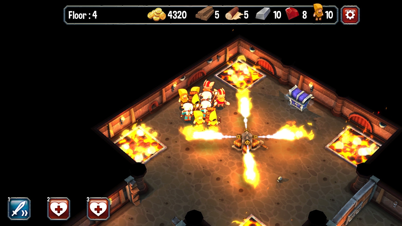 Скриншот из игры Super Dungeon Run под номером 2
