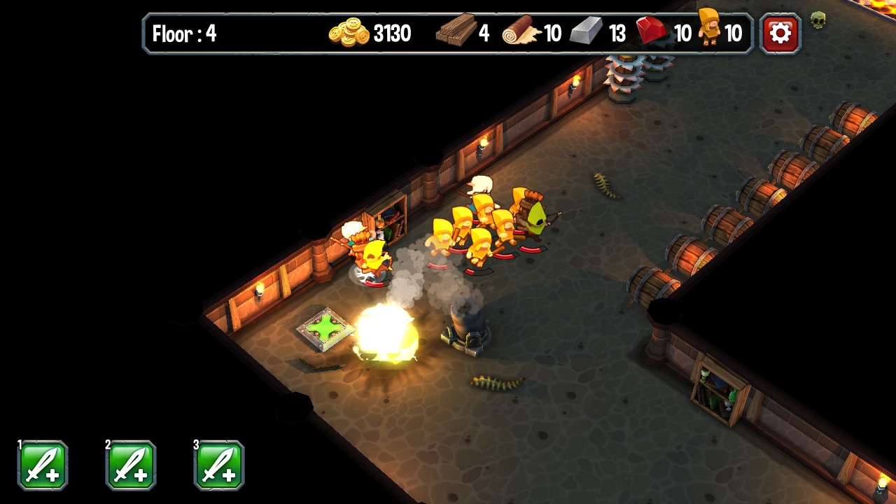 Скриншот из игры Super Dungeon Run под номером 3