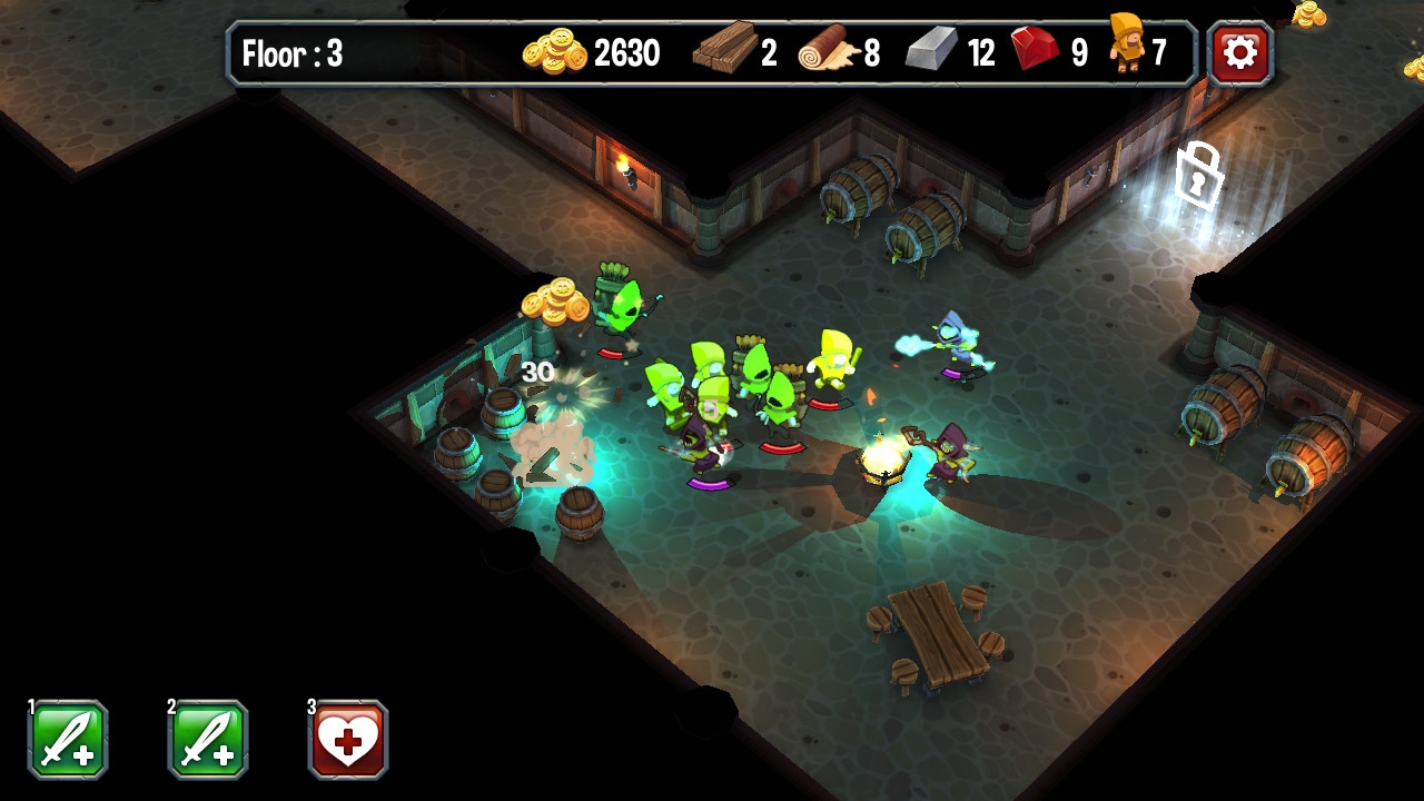 Скриншот из игры Super Dungeon Run под номером 9