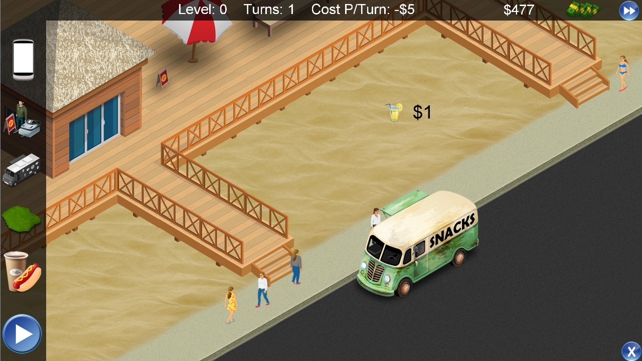 Скриншот из игры Lunch Truck Tycoon под номером 5