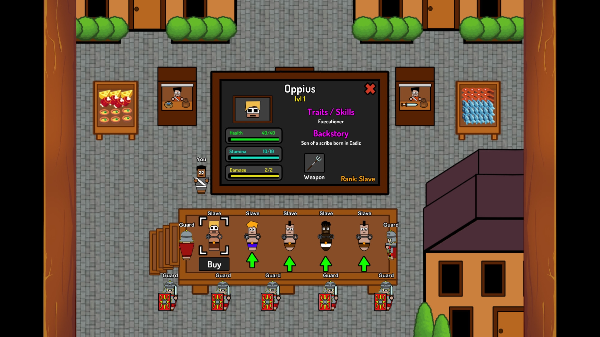 Скриншот из игры Gladiator School под номером 3