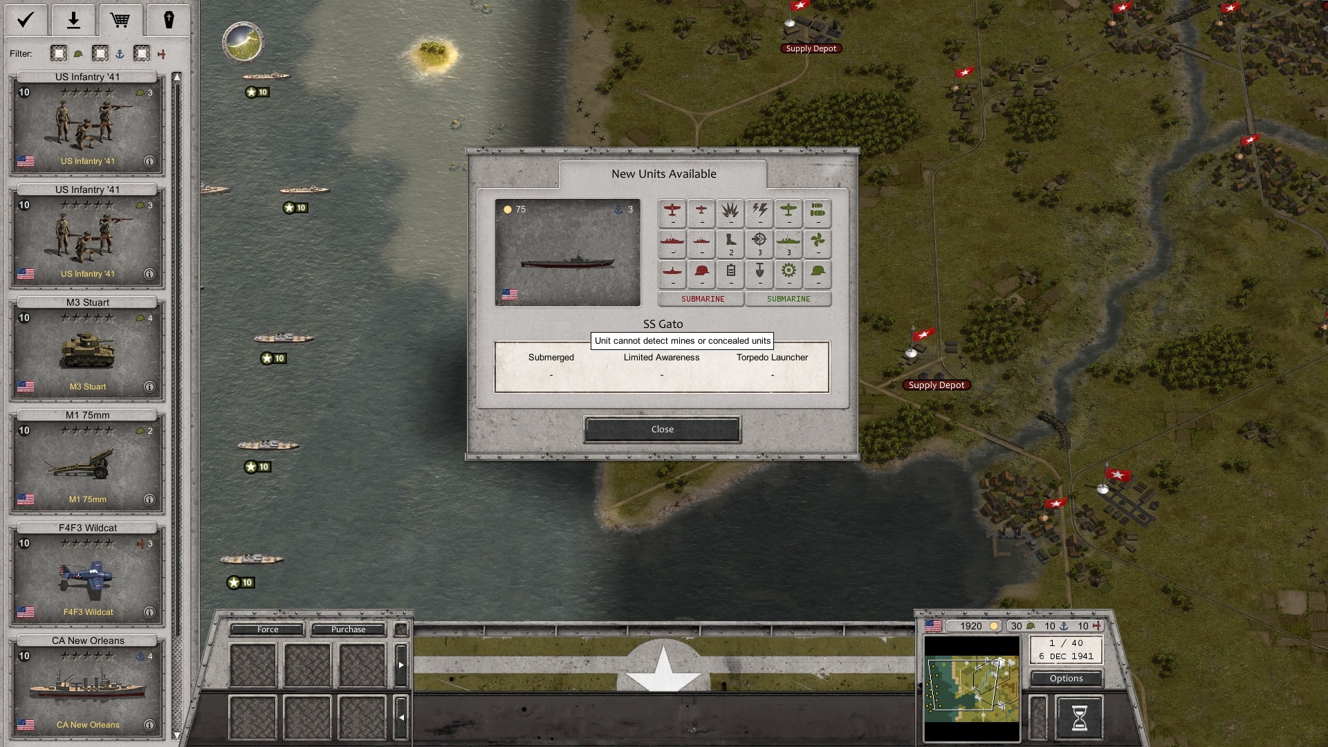 Скриншот из игры Order of Battle: World War 2 под номером 4