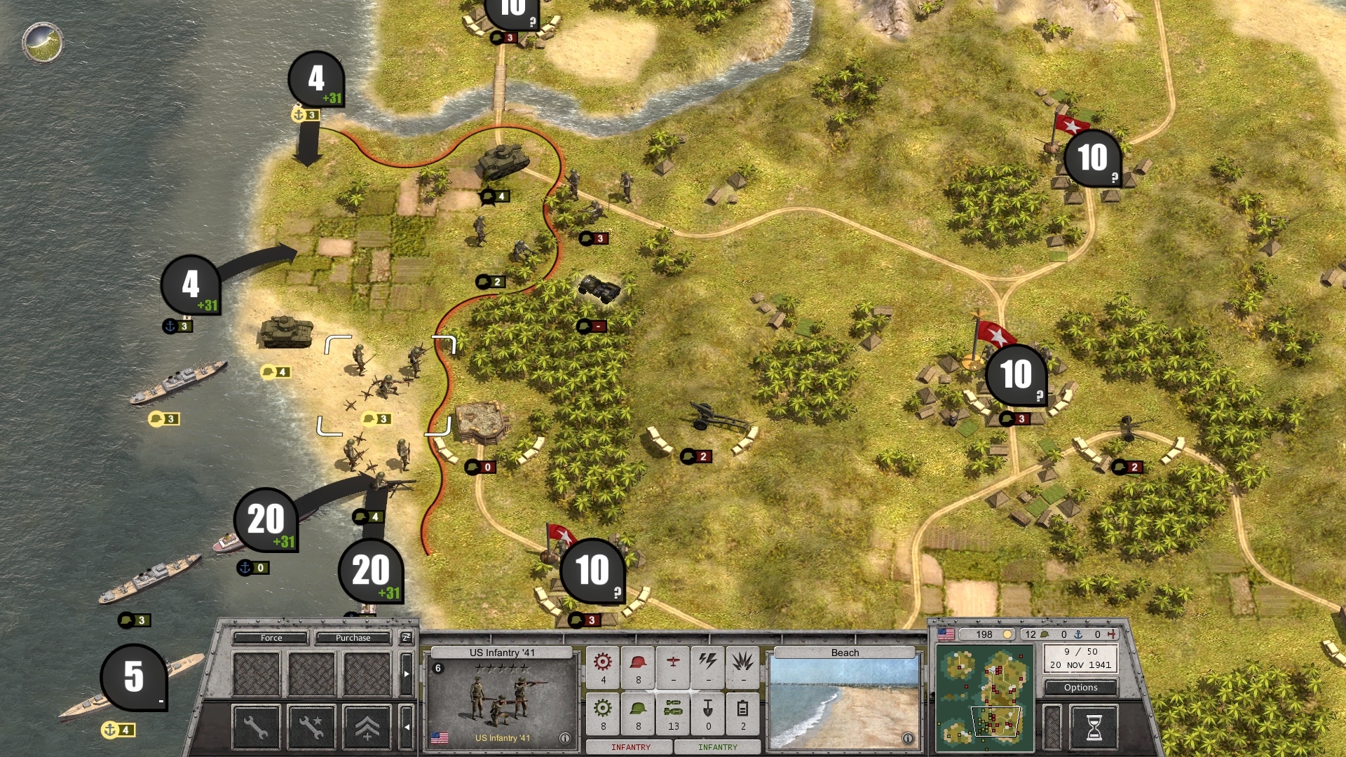 Скриншот из игры Order of Battle: World War 2 под номером 7