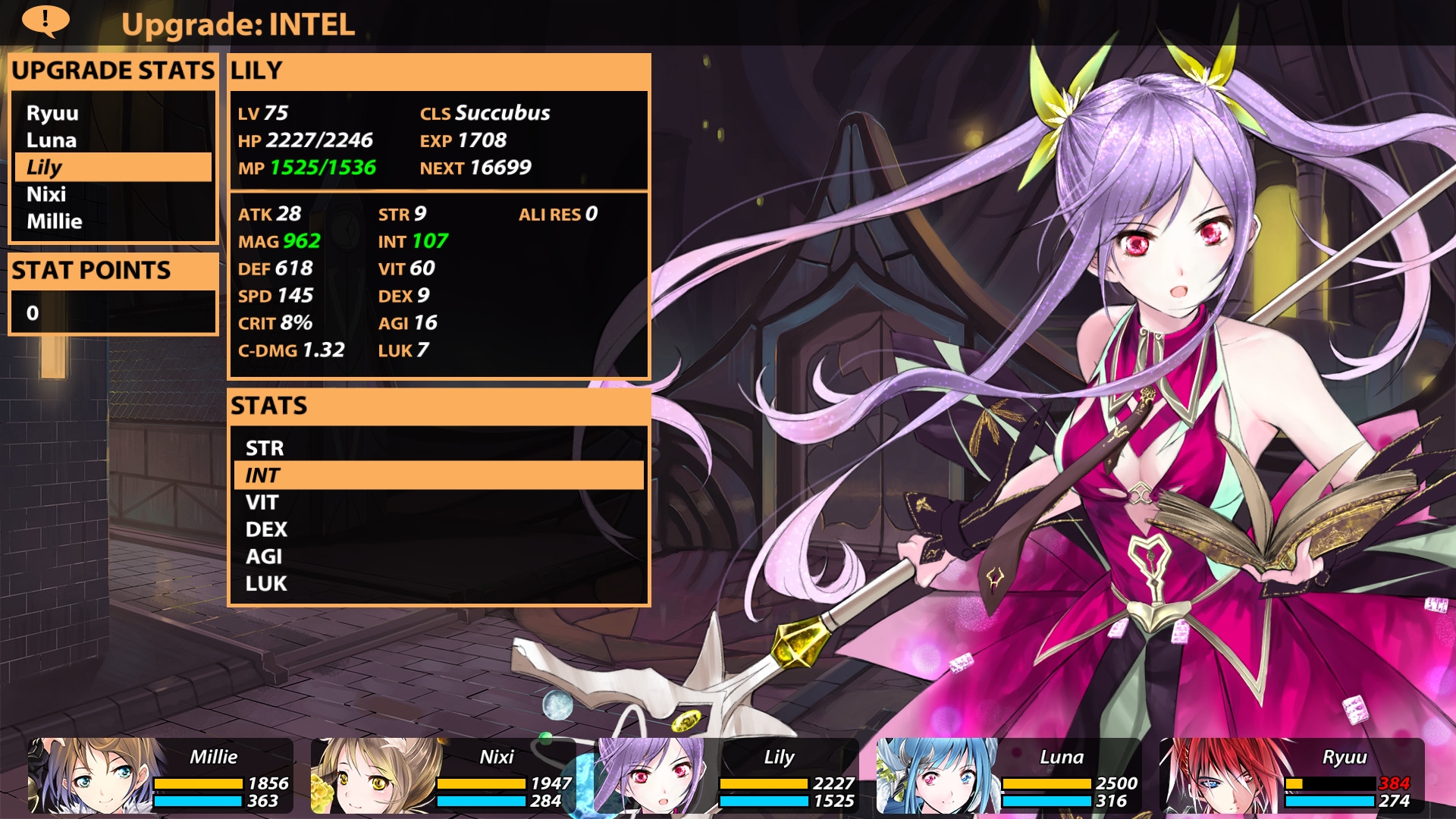 Скриншот из игры Winged Sakura: Demon Civil War под номером 4
