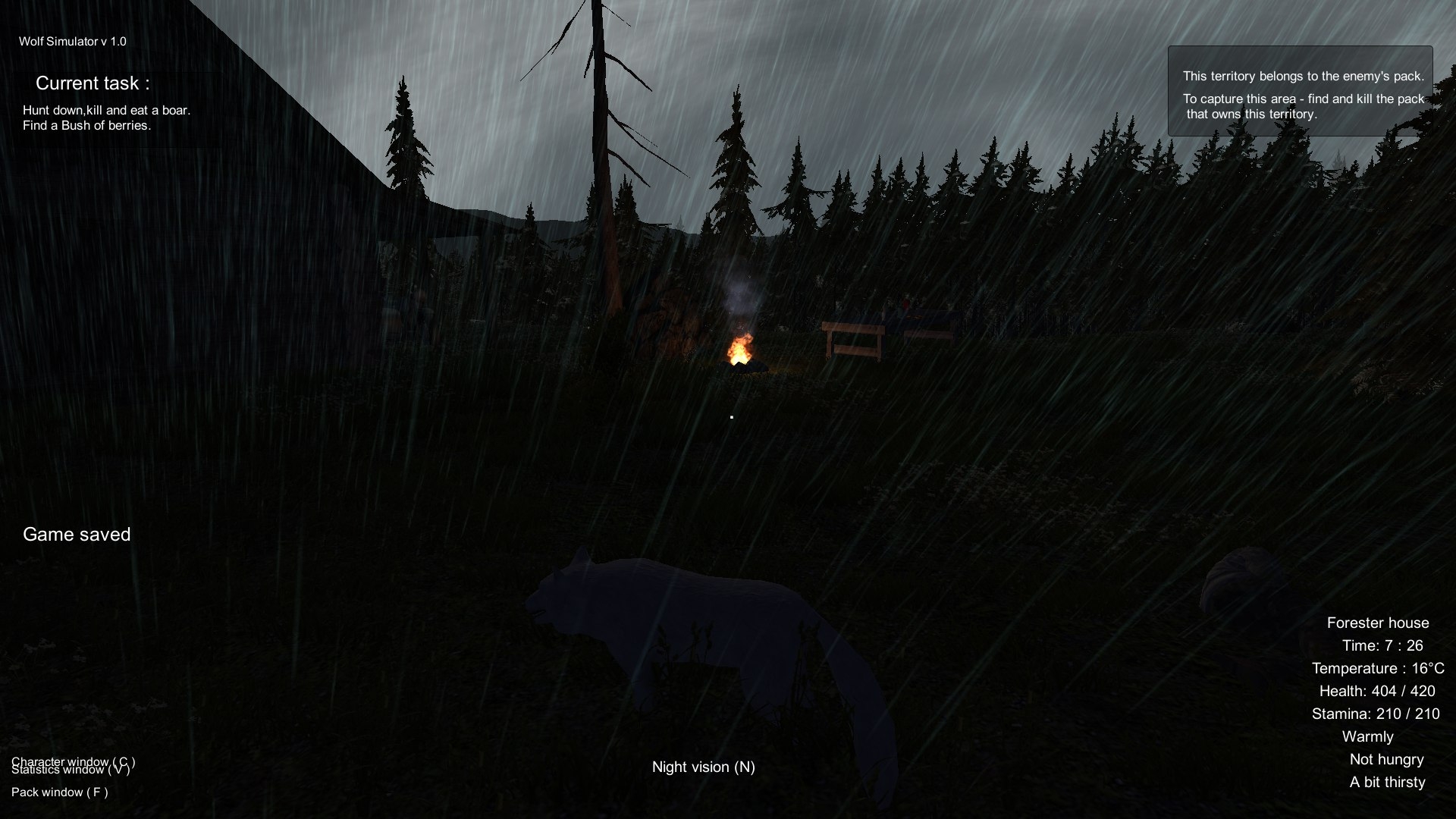 Скриншот из игры Wolf Simulator под номером 13