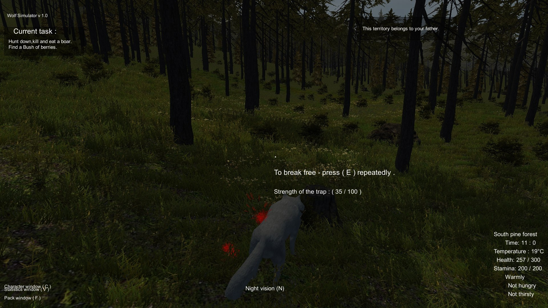 Скриншот из игры Wolf Simulator под номером 14