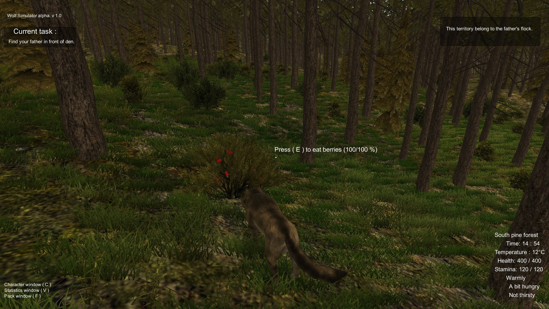 Скриншот из игры Wolf Simulator под номером 3