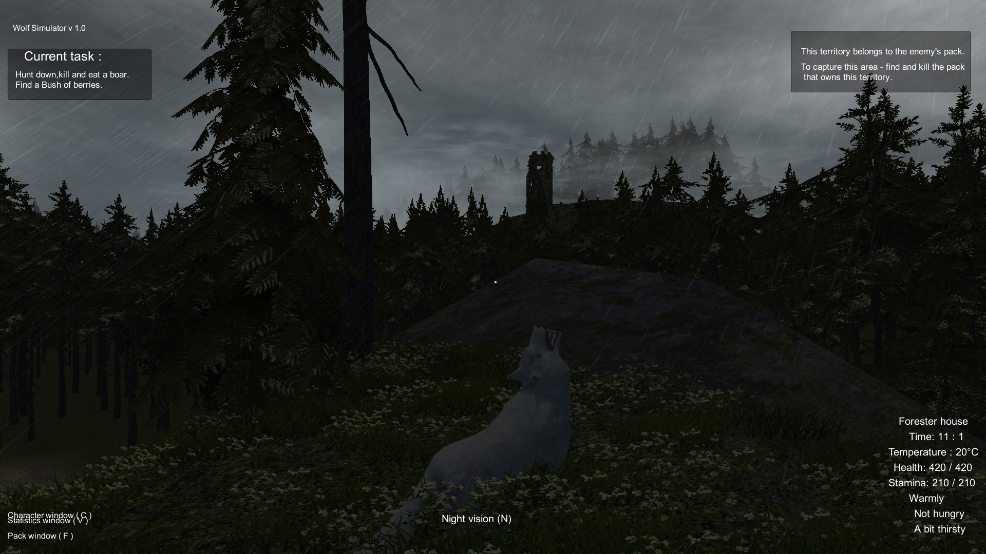 Скриншот из игры Wolf Simulator под номером 4
