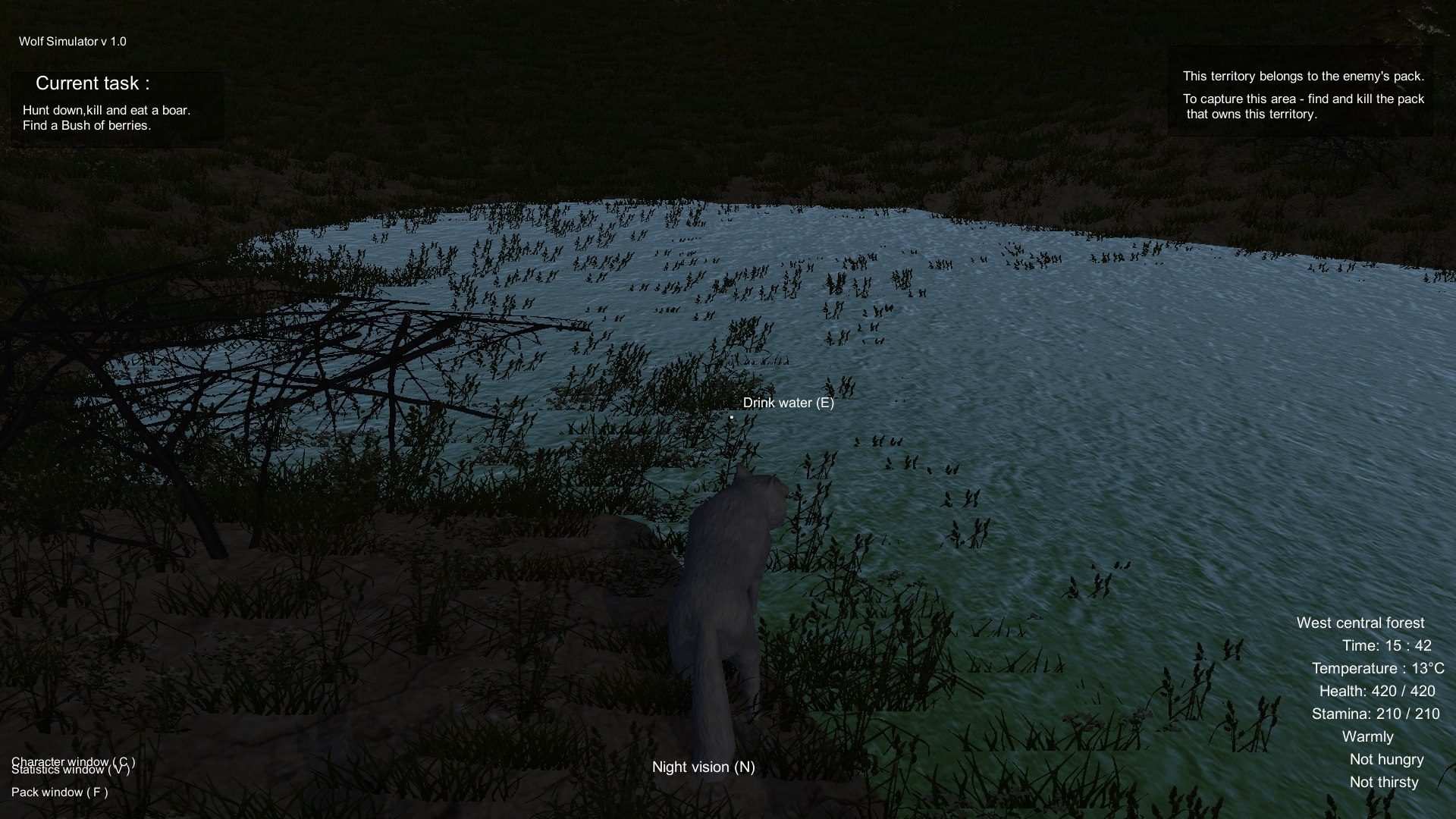 Скриншот из игры Wolf Simulator под номером 7