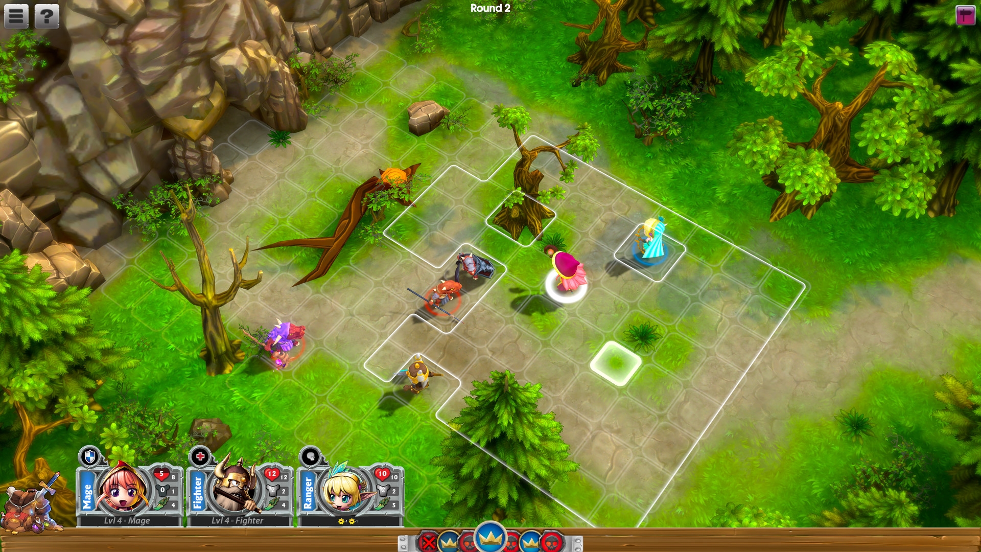 Скриншот из игры Super Dungeon Tactics под номером 1