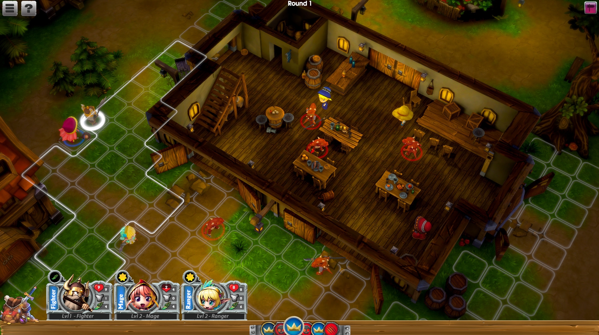 Скриншот из игры Super Dungeon Tactics под номером 4