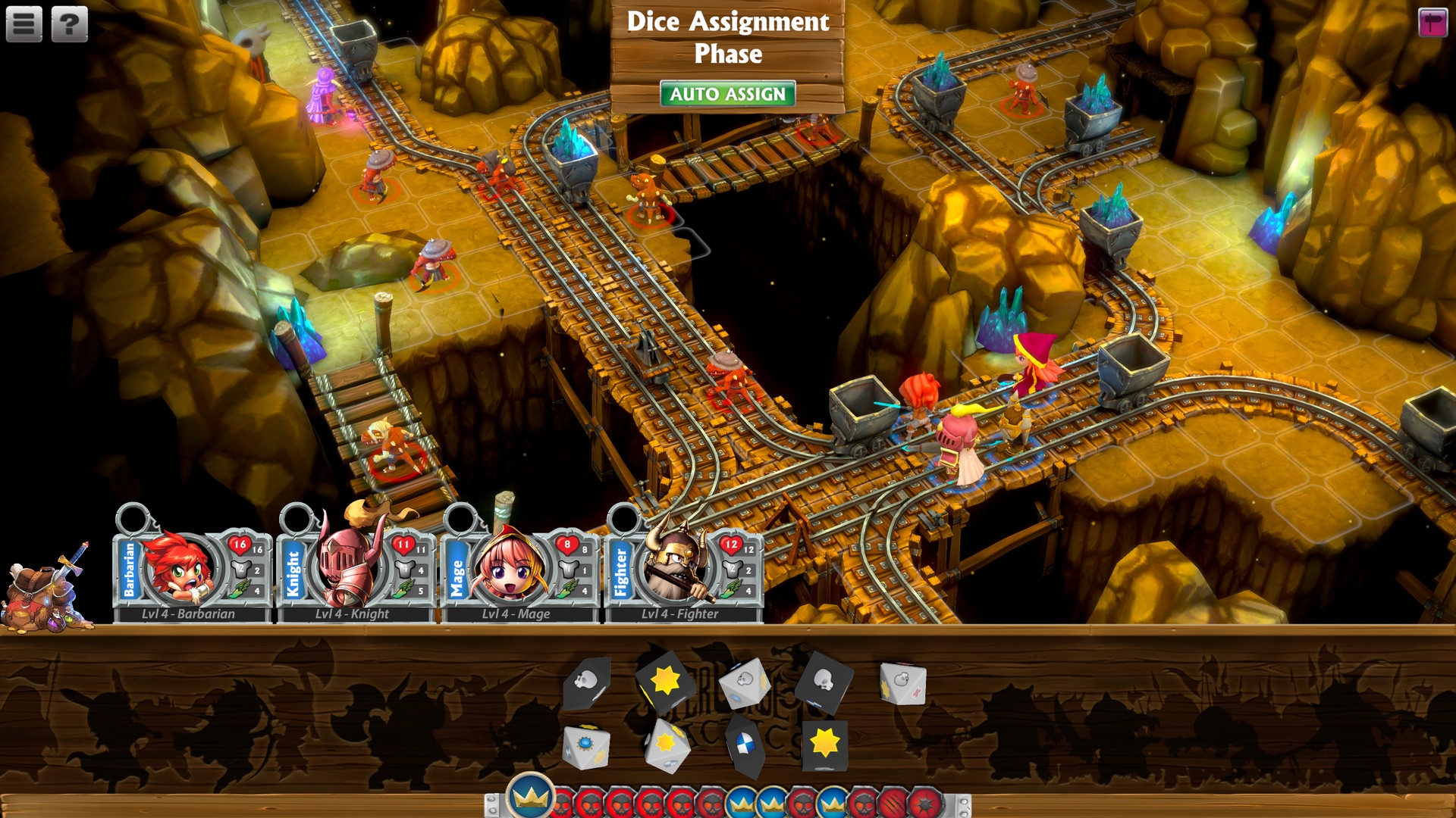 Скриншот из игры Super Dungeon Tactics под номером 6