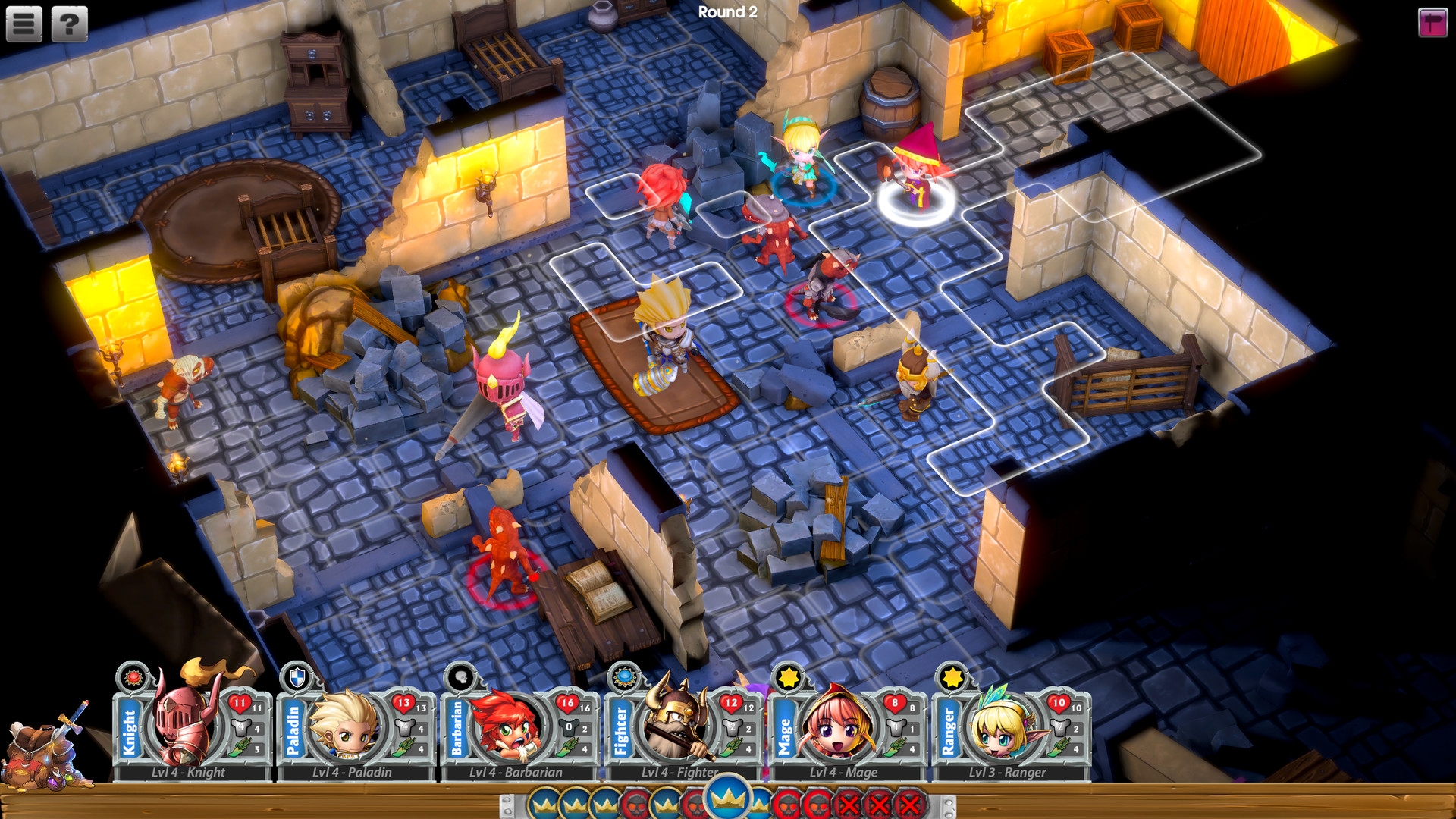 Скриншот из игры Super Dungeon Tactics под номером 9