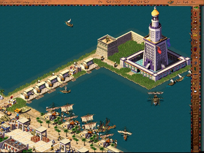 Скриншот из игры Pharaoh + Cleopatra под номером 1