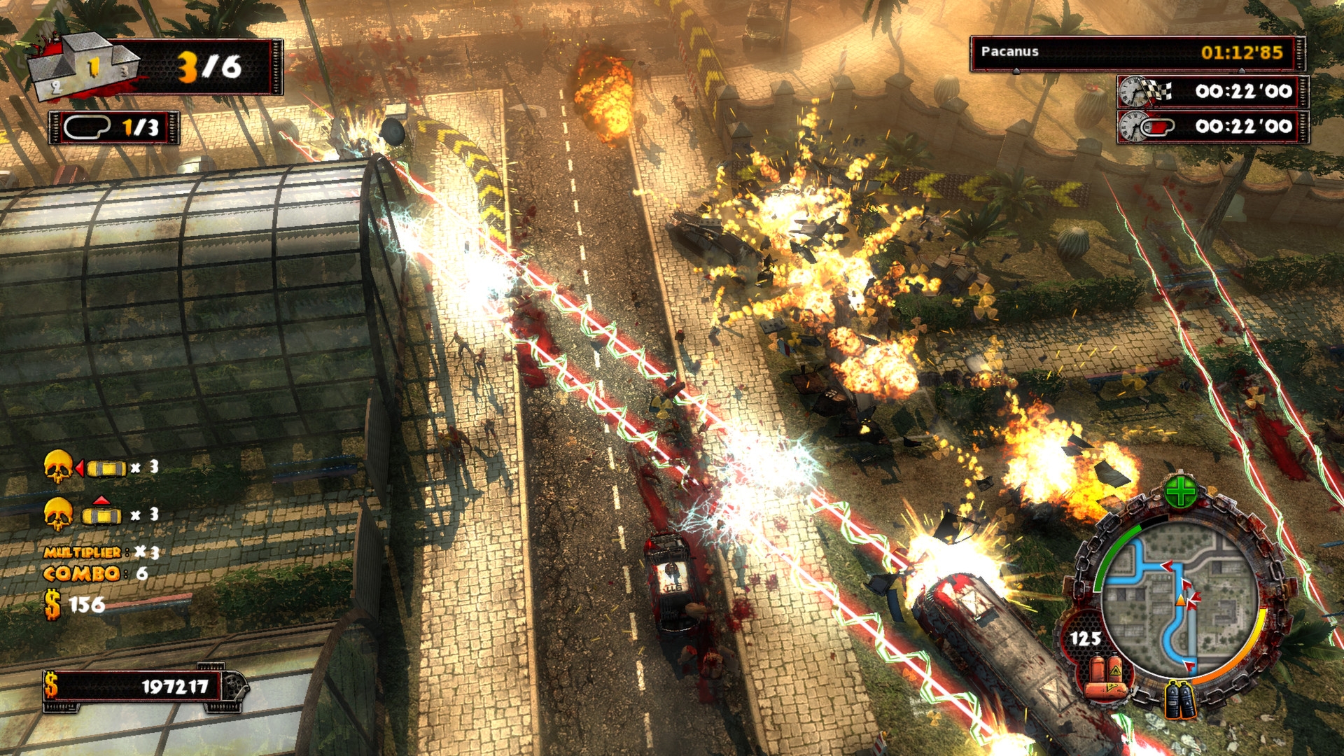 Скриншот из игры Zombie Driver HD под номером 11