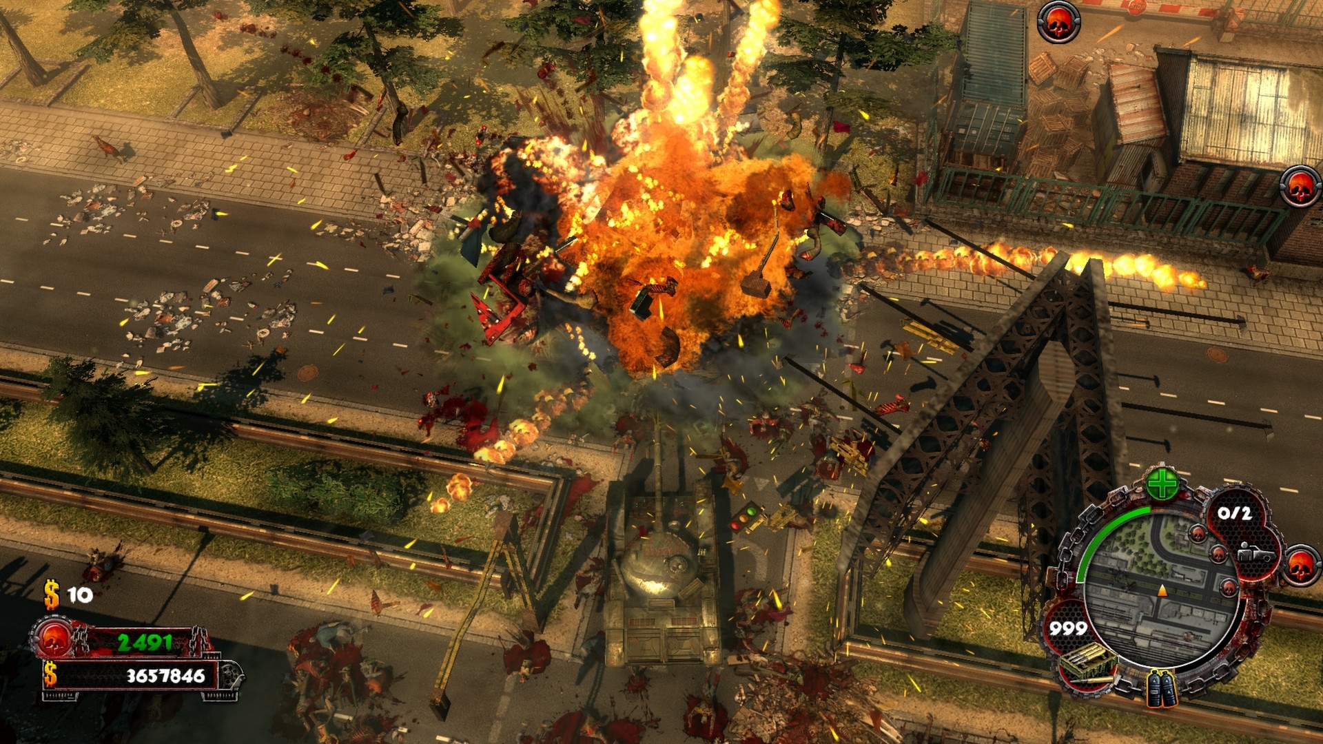 Скриншот из игры Zombie Driver HD под номером 12