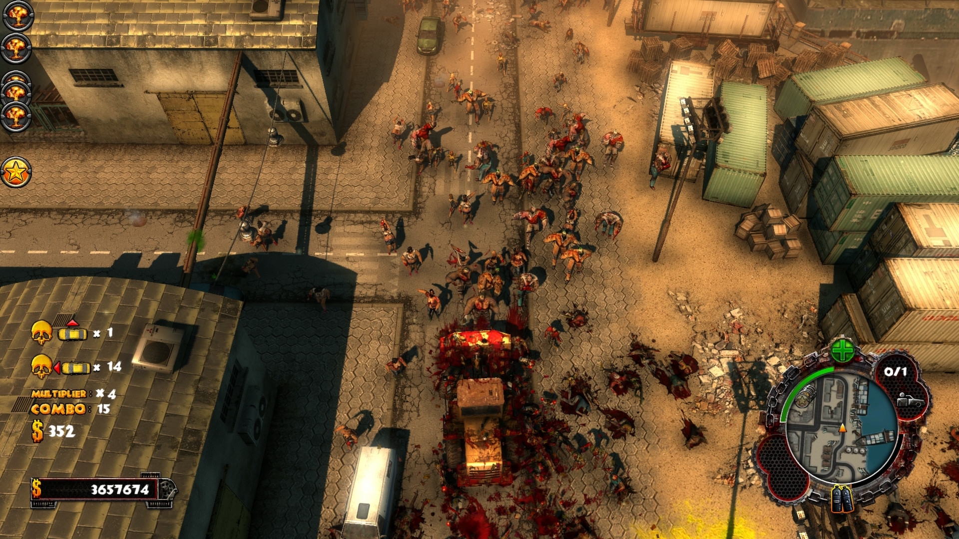 Скриншот из игры Zombie Driver HD под номером 14
