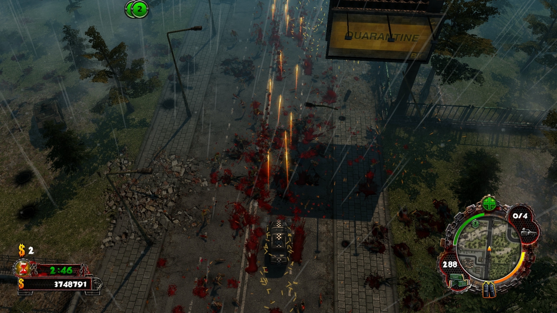 Скриншот из игры Zombie Driver HD под номером 15
